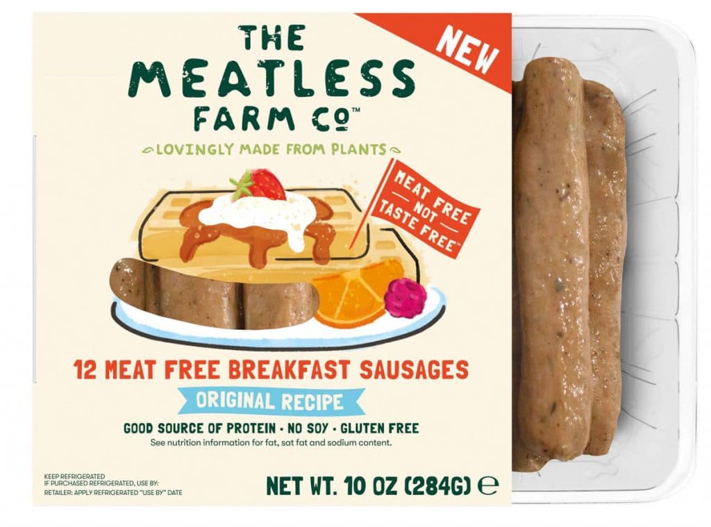 meatless farm meat free breakfast sausage