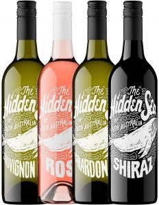 The hidden sea is an Australian wine brand that has pledged to remove 1 billion plastic bottles from the ocean by 2030 